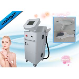 Quality Face SHR Hair Removal Machine , E- Light IPL RF ND Yag Laser Hair Removal Machine for sale