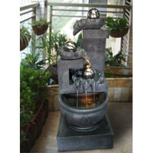 40 Inch Water Pump Fish Tank Sandstone Water Fountain