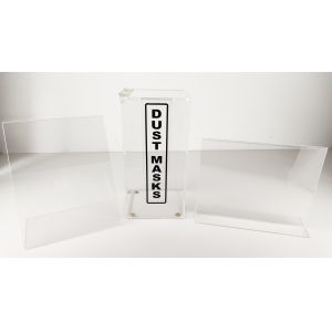 Customized Acrylic Containers 36*27*23cm Custom Package