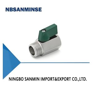 Mini Ball 1/8inch Pneumatic Operated Solenoid Valve M/F