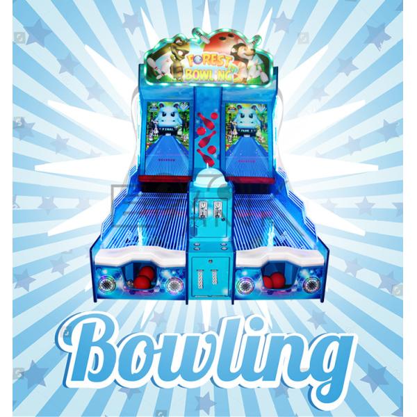 Coin Operated Double Fight Adventure Bowling Redemption Games Wholesale Price Video Game Machine