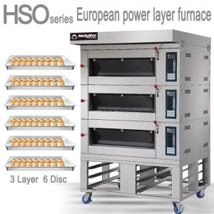 Six Tray Electric Commercial Baking Oven Top- Equipment 380V 50HZ