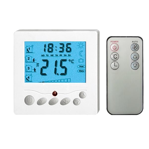 Buy Electric Heated Programmable Floor Thermostat With Remote Control at wholesale prices