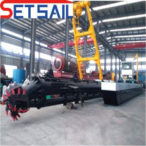 Customized Cutter Suction Dredging Sand Machine with HDPE Pipe Capacity 60