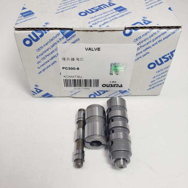 Excavator Accessories Regulator Valve Spool 4 Hole For KOMATSU PC300-6