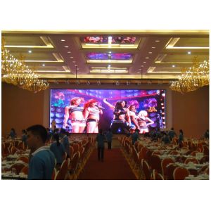32W 1200cd/m2 Indoor LED Screens , P4.81 Rental Led Display Screen In Video