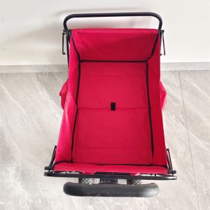 Customizable Logo Folding Wagon Cart Heavy Duty 80kg Load Capacity