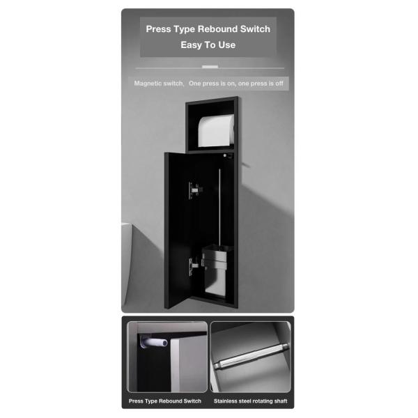 Upgrade Your Bathroom with a Sleek Stainless Steel Shower Niche and Waterproof Design