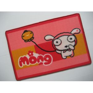 PVC Anti-slip printed indoor door mat/Absorbent door mats