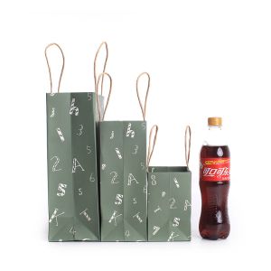 150GSM Twisted Handle 5KG Kraft Paper Shopping Bags