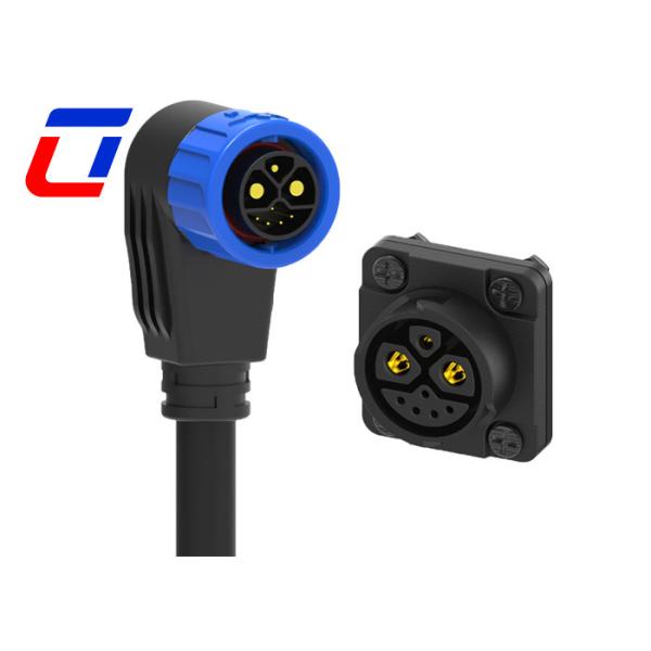 Buy 2 Power 1 Grounding 5 Data Outdoor Waterproof Connector 8 Pin M23 Push Locking at wholesale prices