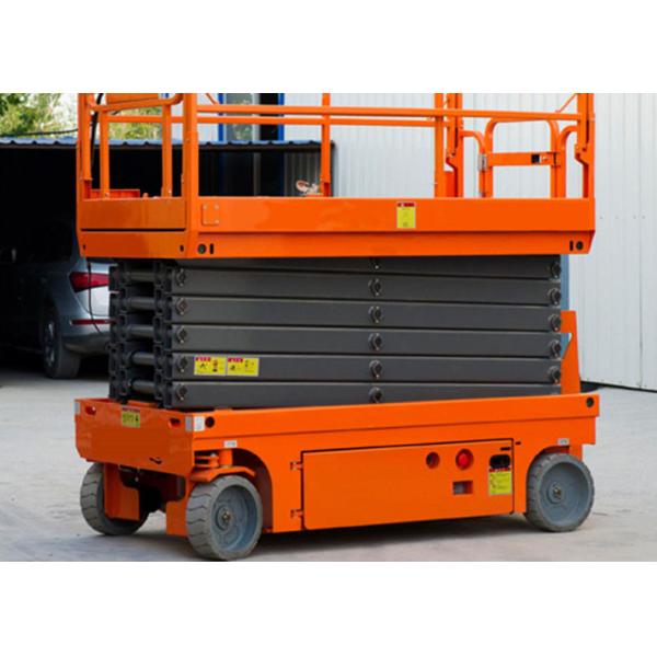 8m Platfrom Height Compact Scissor Lift Powered Scissor Lift For Factory