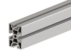 China 40 Series Polished Aluminum V Slot Extrusion Profiles 8-4060 on sale