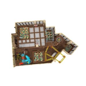 Gymnastic Outdoor Trampoline Park Playground Jumping Zone Trapeze