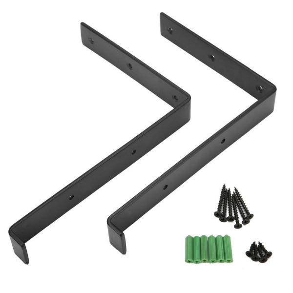 Buy Used Widely Custom Powder Coated Black Carbon Steel Furniture Bracket for Floating Shelf at wholesale prices