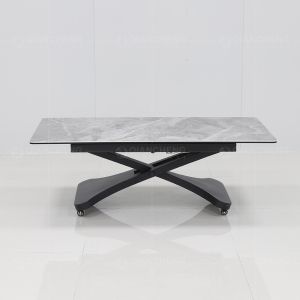 120x80x75cm Modern Rectangular Dining Tables Extending With 4 Chairs