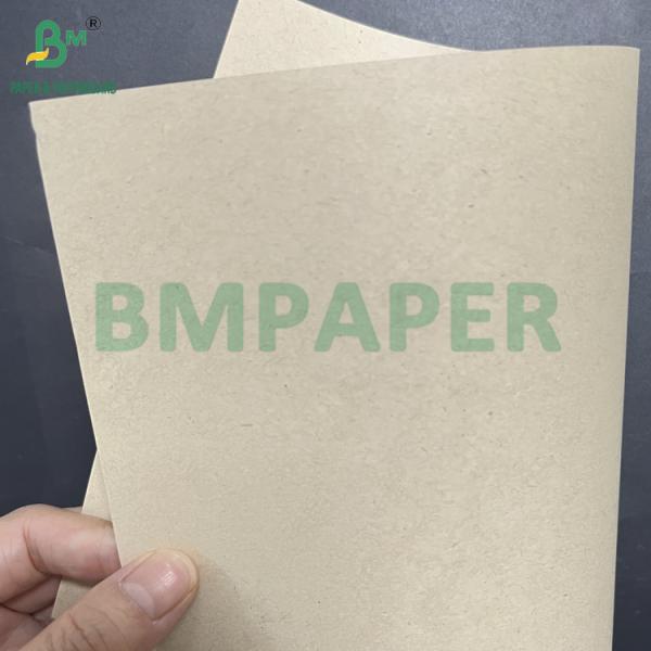 100 300 GSM Recyclable Light Brown Sugarcane Paper Sheet Food Grade 