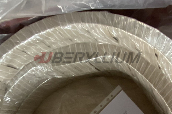 CuBe2 ASTM B194 Beryllium Copper Strips 0.12mm X 250mm Hard State