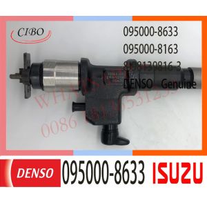 095000-8633 DENSO Diesel Engine Fuel Injector 095000-8633 095000-8163 For ISUZU