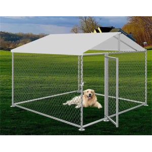 Light Weight 71kg Walk In 4x2m Dog Run Kennel