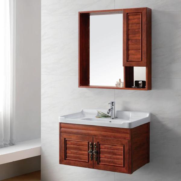 Buy Modern Alunimun Bathroom Vanity/ all aluminum bathroom cabinet/Mirror Cabinet /DB-8103 800x460,800x800mm at wholesale prices