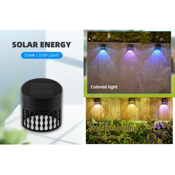 Buy Warm White Light Petal Solar Fence Light Auto on and off Waterproof IP65 LED Wall Lamp at wholesale prices