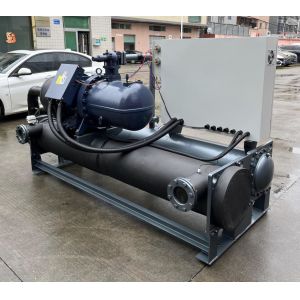 JLSW-100D Screw Water Chiller Machine For Chemical Pharmaceutical Metal