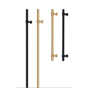 Black Aluminum Alloy Cabinet Handle Aluminum Profile Aluminum Handle