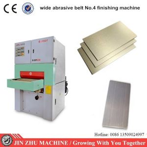 Stainless Steel Sheet Hairline Finishing Machine Metal PLC 40-1500mm