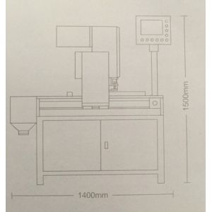 Fully Automatic Packing Machine Program Control High Speed Drilling Machine