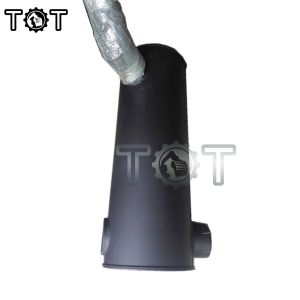 E330C C9 3306 Excavator Engine Exhaust Muffler Clamp Silencer