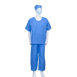 China Waterproof Antibacterial Disposable SMS Medical Pajamas on sale