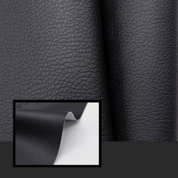 The Thickness of 0.6 Pvc 137 D90 LTear Resistance Artificial Synthetic Lychee Patterns Leather Car Mat Seat Cover Leather Fabric