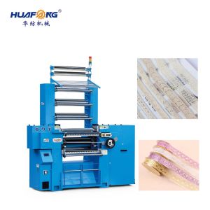 Elastic Band Crochet Weaving Machine With 12 Weft Bar Highly Efficient