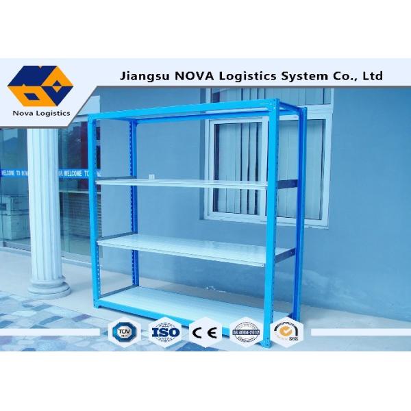 Customized Acid Washed Medium Duty Shelving Warehouse With Cold Rolled Steel