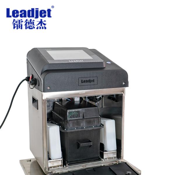 V680 Batch Number Barcode Expiry Date Continuous Inkjet Printer Machine 1.5-20mm