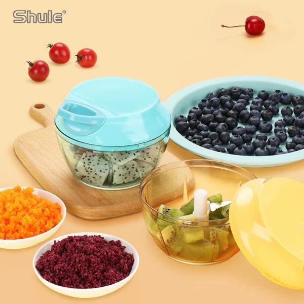 Buy Multi Functional Kitchen Vegetable Chopper Polypropylene Pull String Chopper at wholesale prices