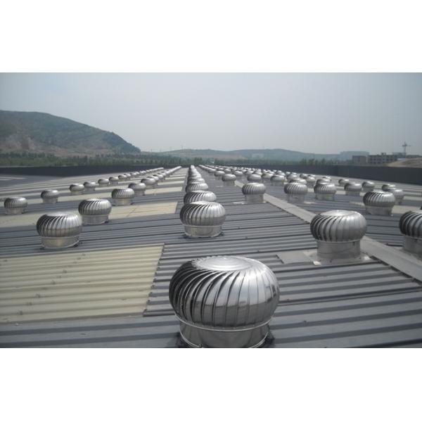 Source Factory Stainless Steel Roof Ventilating Fan Without Power Wind Drive Poultry Pig Farm Turbine Roof Exhaust Fans