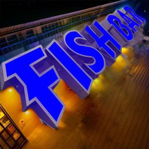 Sign 3D Luminous Custom Made Led Signs Frontlit Led Sign Letter Shop Signboard
