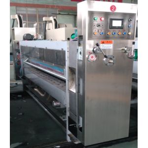 Vacuum Transfer Printer Slotter Die Cutter / Flexographic Box Printing Machine