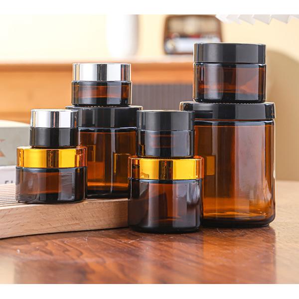 Buy UV Electroplating Glass Cosmetic Bottle Leak Proof Skincare Packaging Bottles at wholesale prices