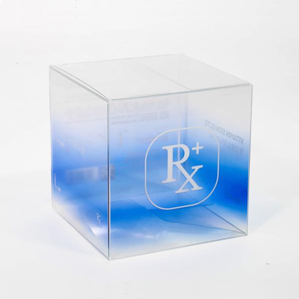 Custom Printing High Transparent Packing PET Box Folding Plastic Clear PVC Gift