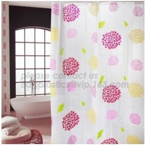 hotel shower curtain, Bathroom Use Decorative Bath Curtain, pvc home goods