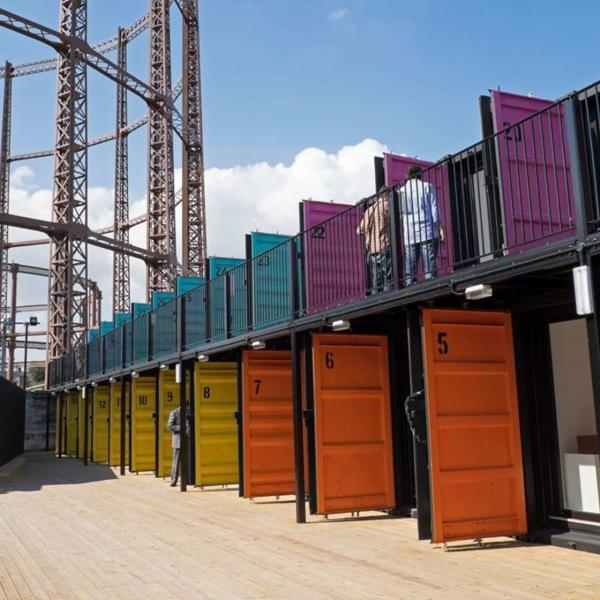 Buy Rockwool Sandwich Panel 20ft 40ft Flat Pack Containers at wholesale prices