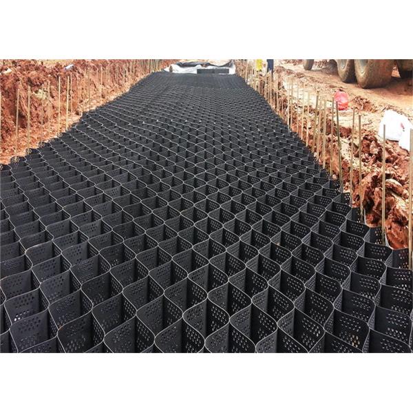 Buy Plastic Retaining Wall Geocell Hdpe 1.1mm - 1.8mm at wholesale prices