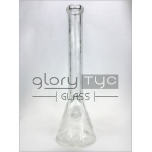 Ice Water 12 Inch Beaker 5mm Tobacco Glass Water Pipe Corrosion Resistant
