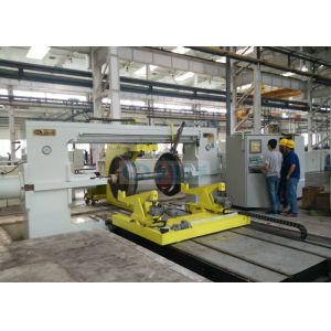 Railway Horizontal Hydraulic Wheel Press Machine With Double Cylinder