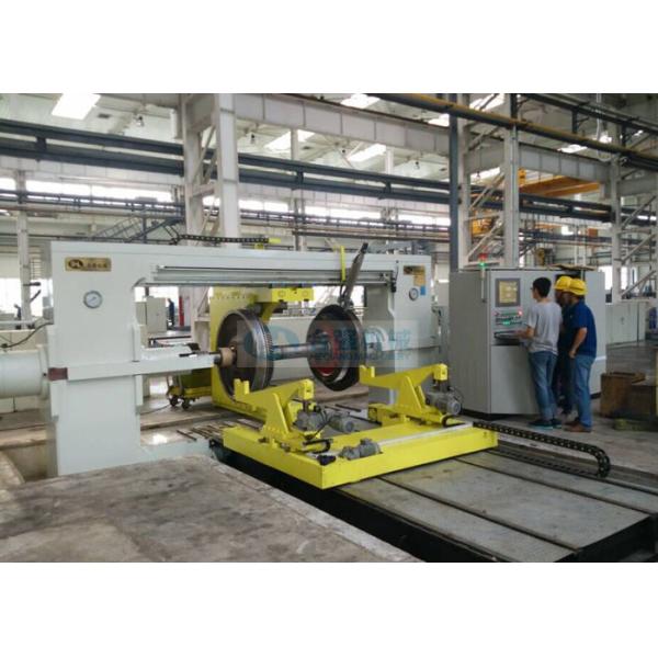 Buy Railway Horizontal Hydraulic Wheel Press Machine With Double Cylinder at wholesale prices