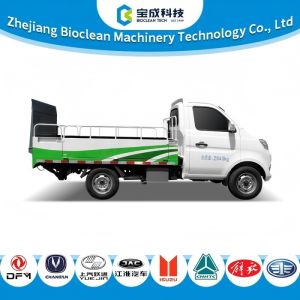 Quality Hanging Barrel Garbage Pickup Truck 1360kg Load Capacity 10 Bin for sale