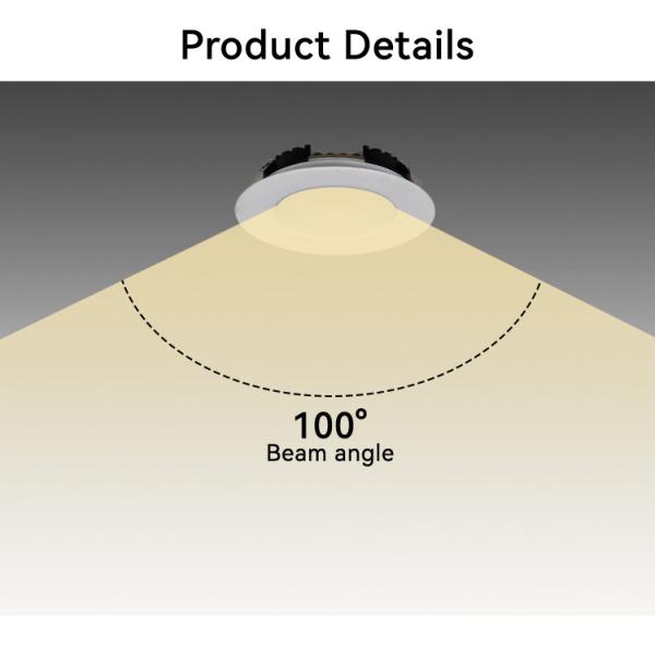 Tunable Recessed Under Cabinet Led Lighting 3W IP44 Ultra Thin Under Cabinet Light